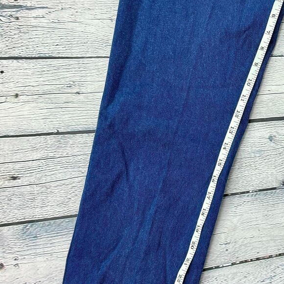 Vintage Wrangler Silverlake Classic Bareback High Rise Dark Jeans Size 3/4 x 36 - Picture 6 of 8